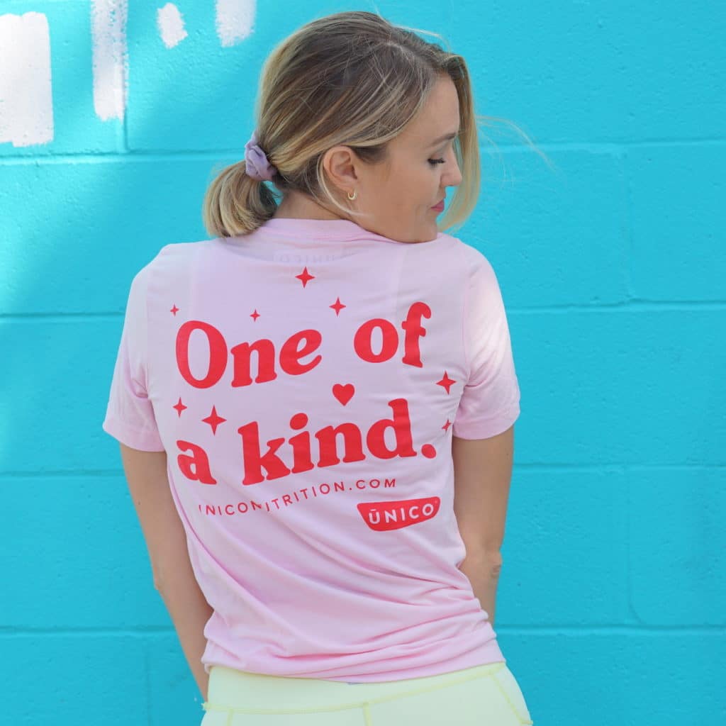 'One of A Kind' Project Shirt - Unisex, Pink | Unico Nutrition
